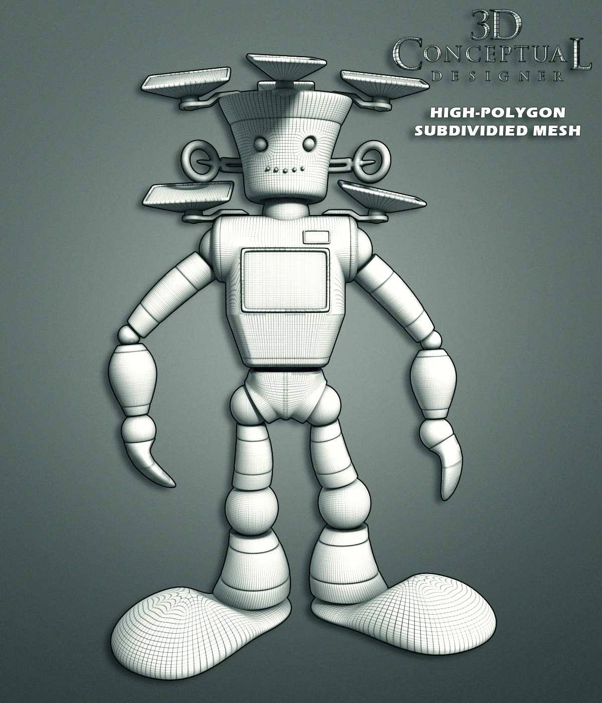 3DconceptualdesignerBlog Project Review Solar Energy Robot Design